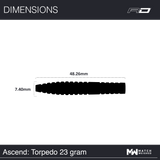 Red Dragon - Ascend Torpedo - 90% Tungsten Darts