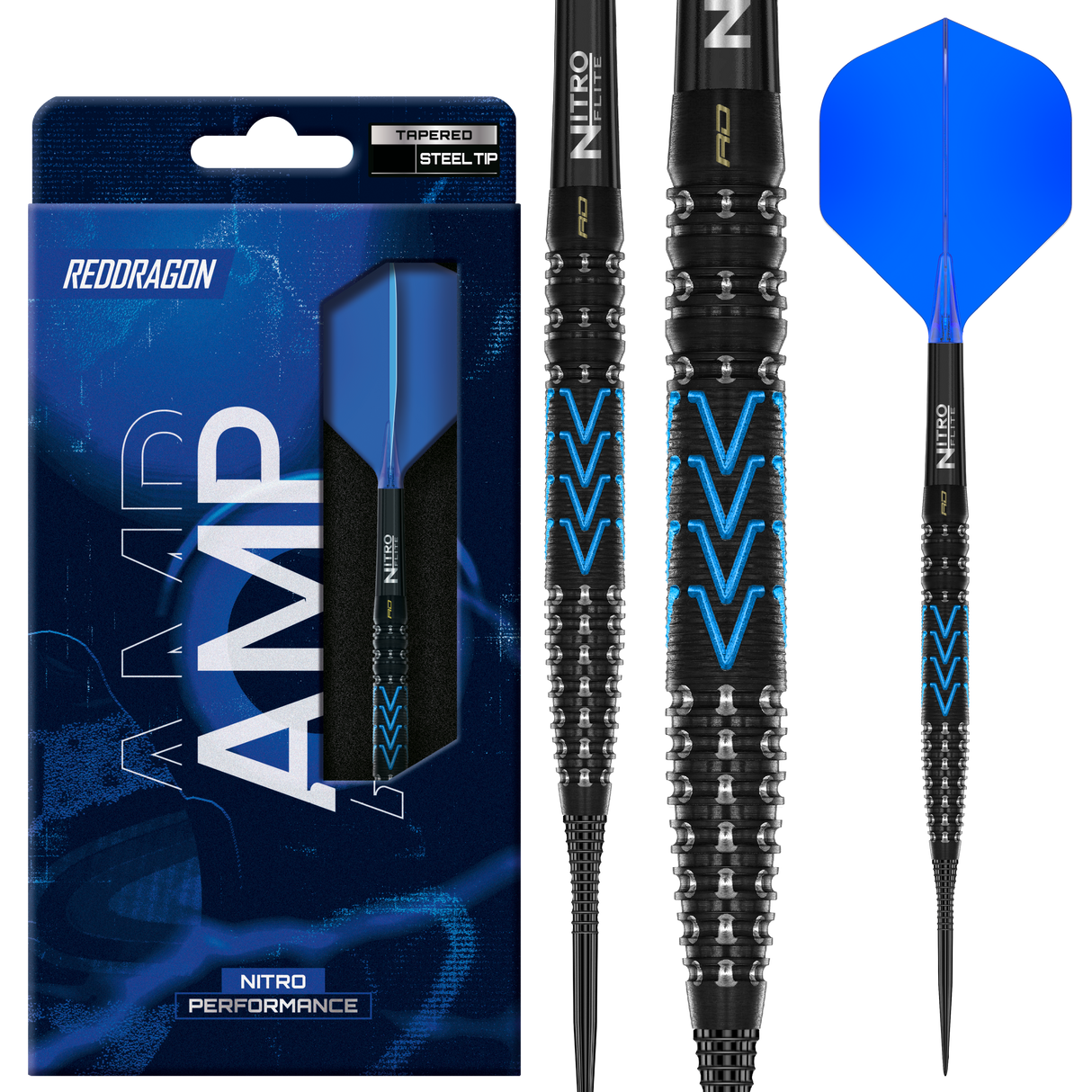 Winmau - Amp Tapered - 90% Tungsten Darts