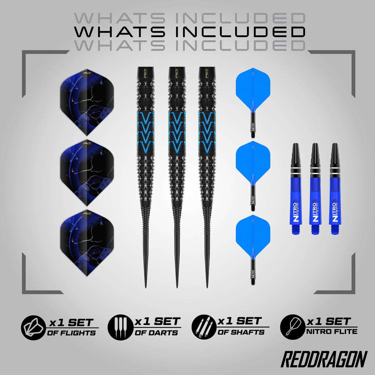 Winmau - Amp Tapered - 90% Tungsten Darts