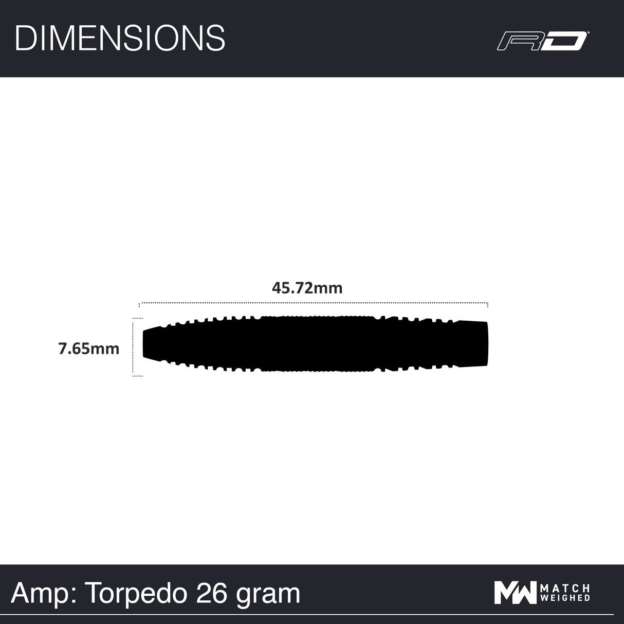 Red Dragon - Amp Torpedo - 90% Tungsten Darts