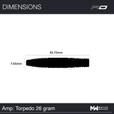 Red Dragon - Amp Torpedo - 90% Tungsten Darts