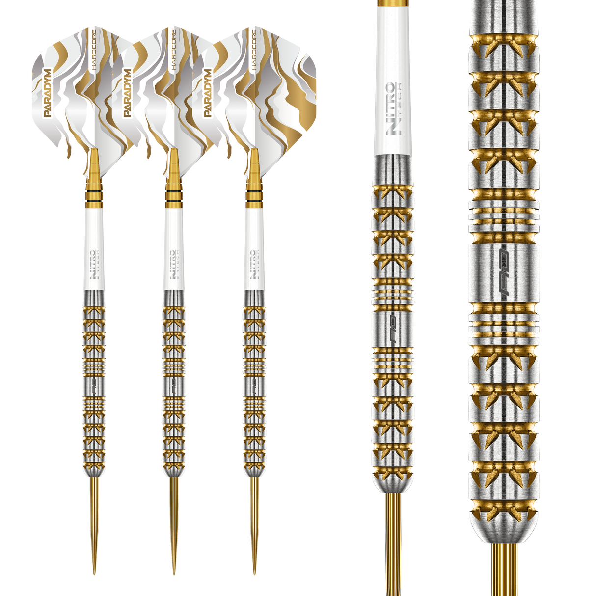 Red Dragon - Paradym Gold Parallel - 90% Tungsten Darts