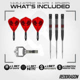 Red Dragon - Jonny Clayton Hiraeth - 90% Tungsten Darts (SP)