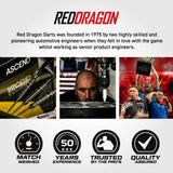 Red Dragon - Ascend Parallel - 90% Tungsten Darts (SP)