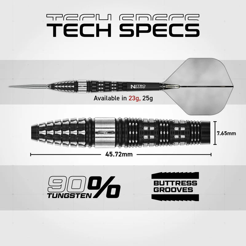 Red Dragon - Recon Torpedo - 90% Tungsten Darts (SP)