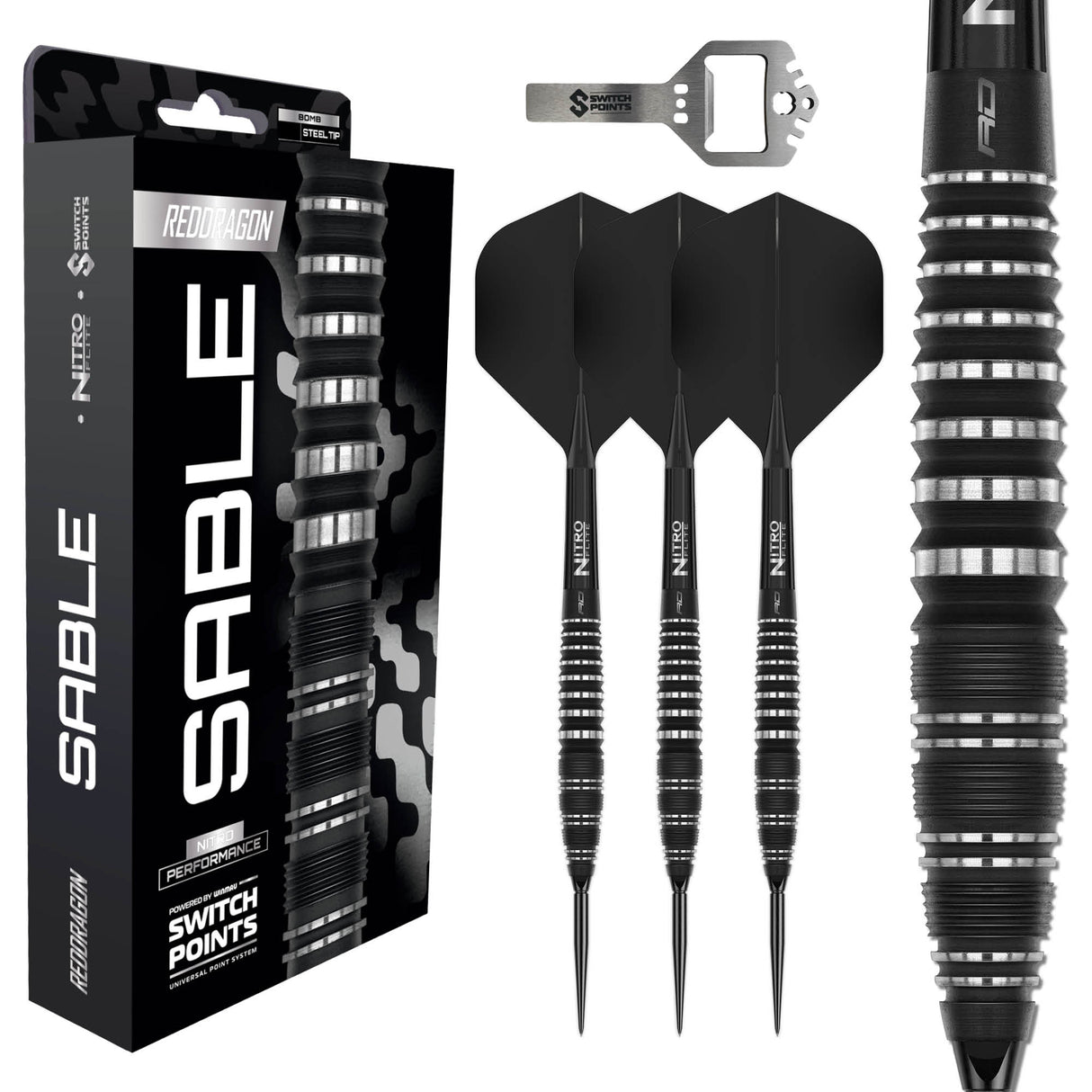 Red Dragon - Sable 03 Bomb - 90% Tungsten Darts (SP)