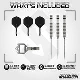Red Dragon - Gian Van Veen Tour Edition - 90% Tungsten Darts (SP)