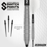Red Dragon - Luke Humphries TX1 Pioneer - 90% Tungsten Darts (SP)