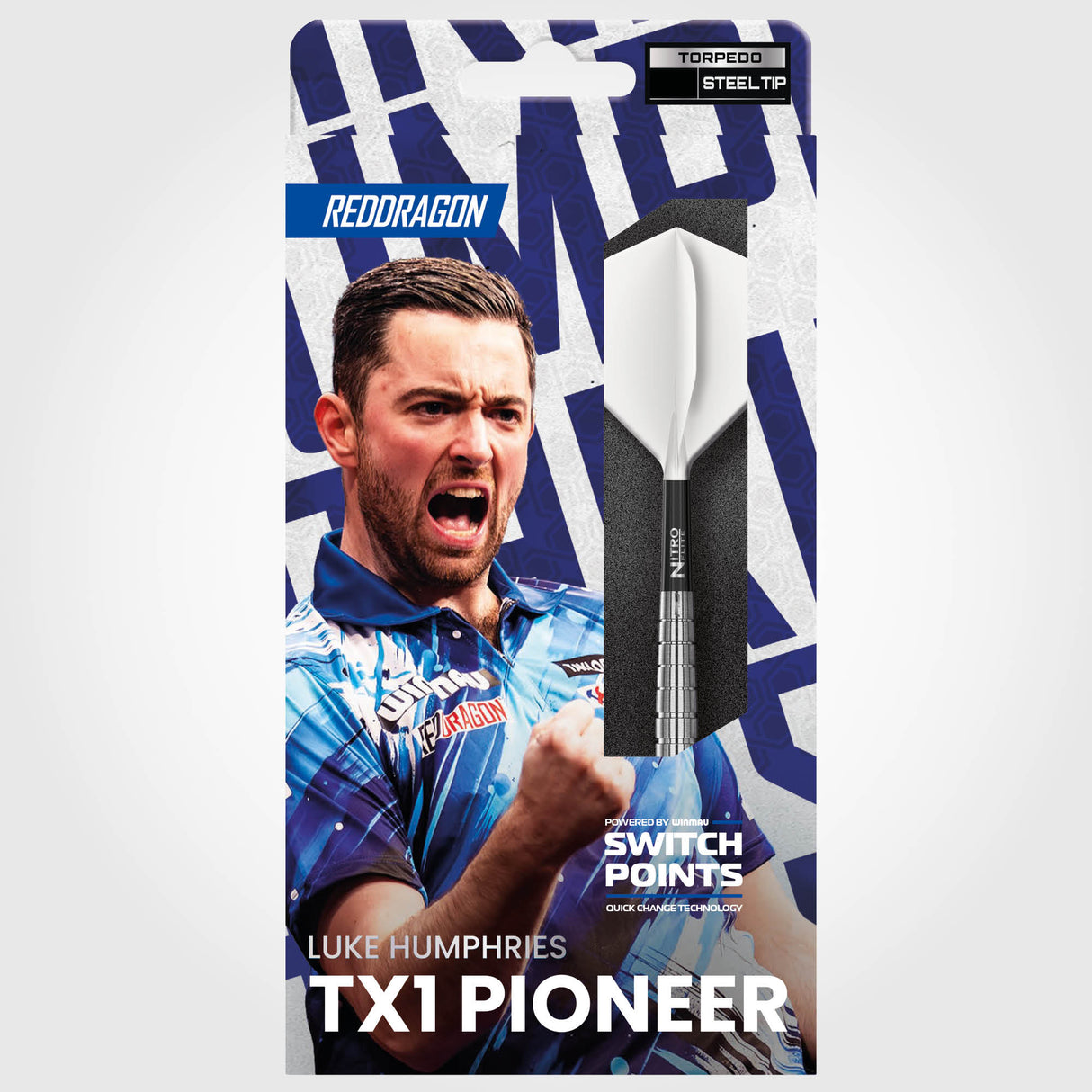 Red Dragon - Luke Humphries TX1 Pioneer - 90% Tungsten Darts (SP)