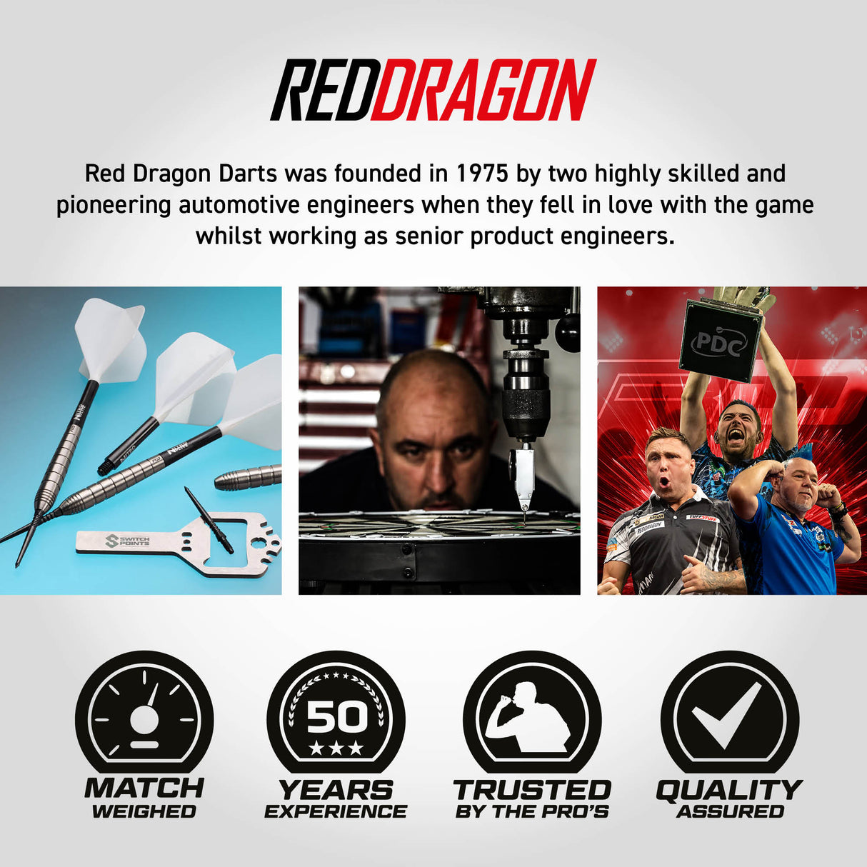 Red Dragon - Luke Humphries TX1 Pioneer - 90% Tungsten Darts (SP)