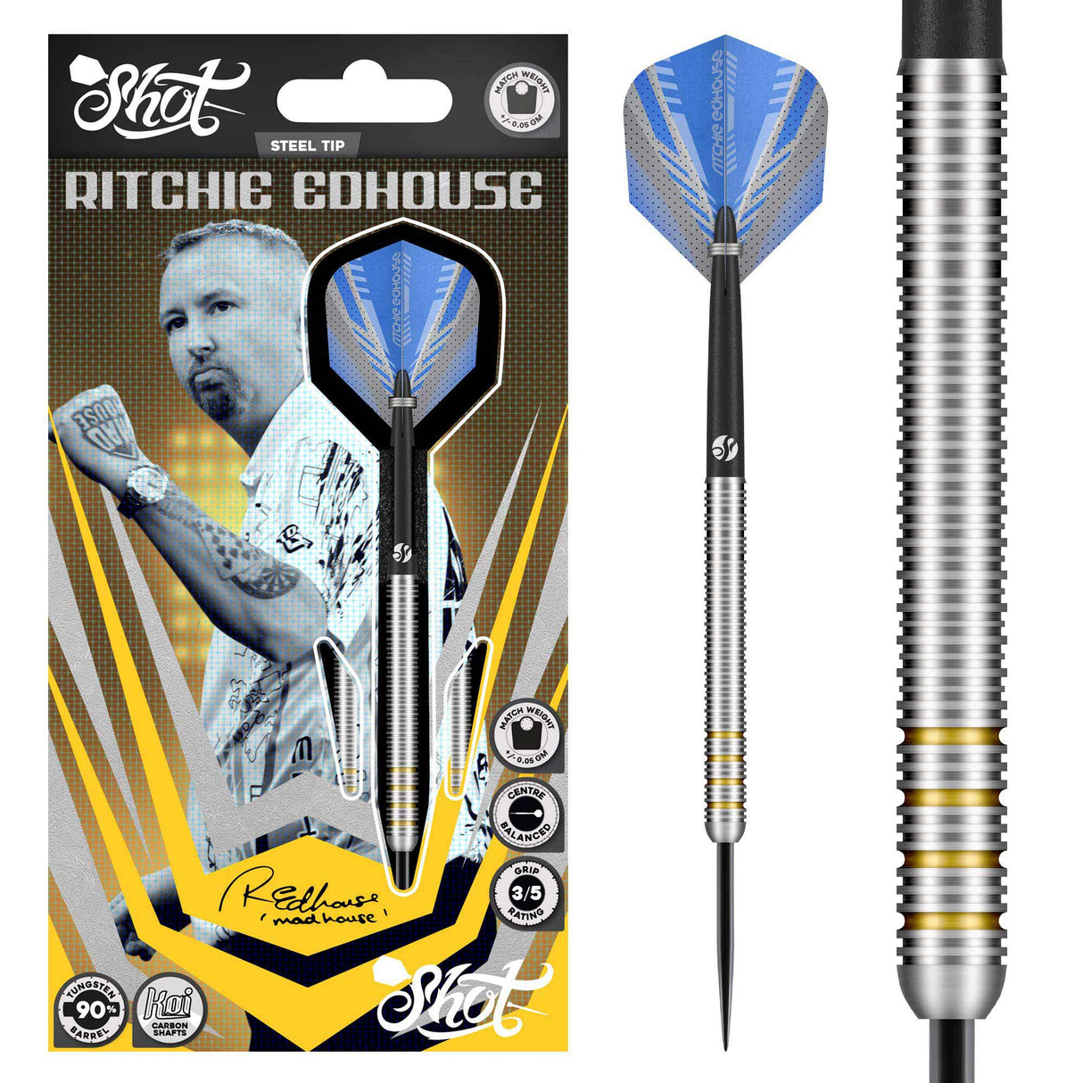 Shot - Ritchie Edhouse - 90% Tungsten Darts