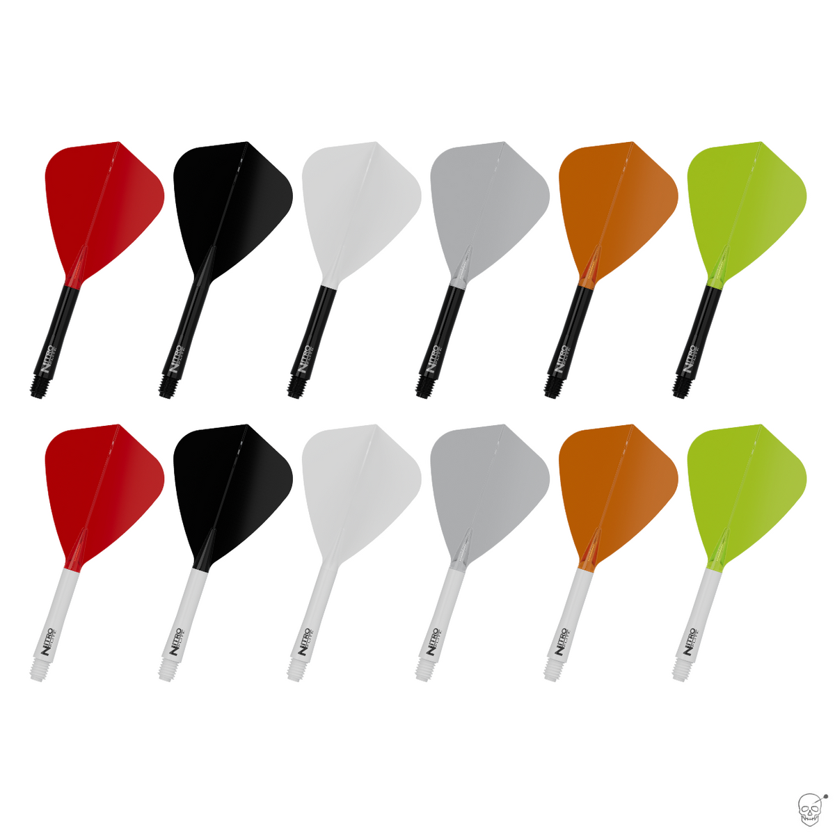 Red Dragon Nitro Flite Kite integrated flight system in all 12 stem and flight colour combinations