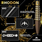 Mission - Rhodon - 95% Tungsten Darts