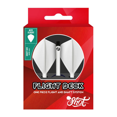Shot Flight Deck Kite - White