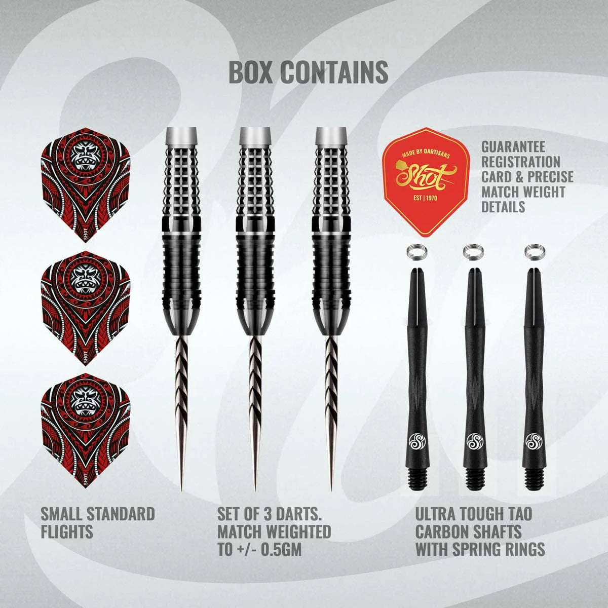 Shot - Tribal Weapon Savage - 90% Tungsten Darts
