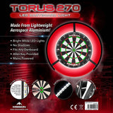 Mission Torus 270 - Dartboard Lighting - Bright White Light (5 Colours)