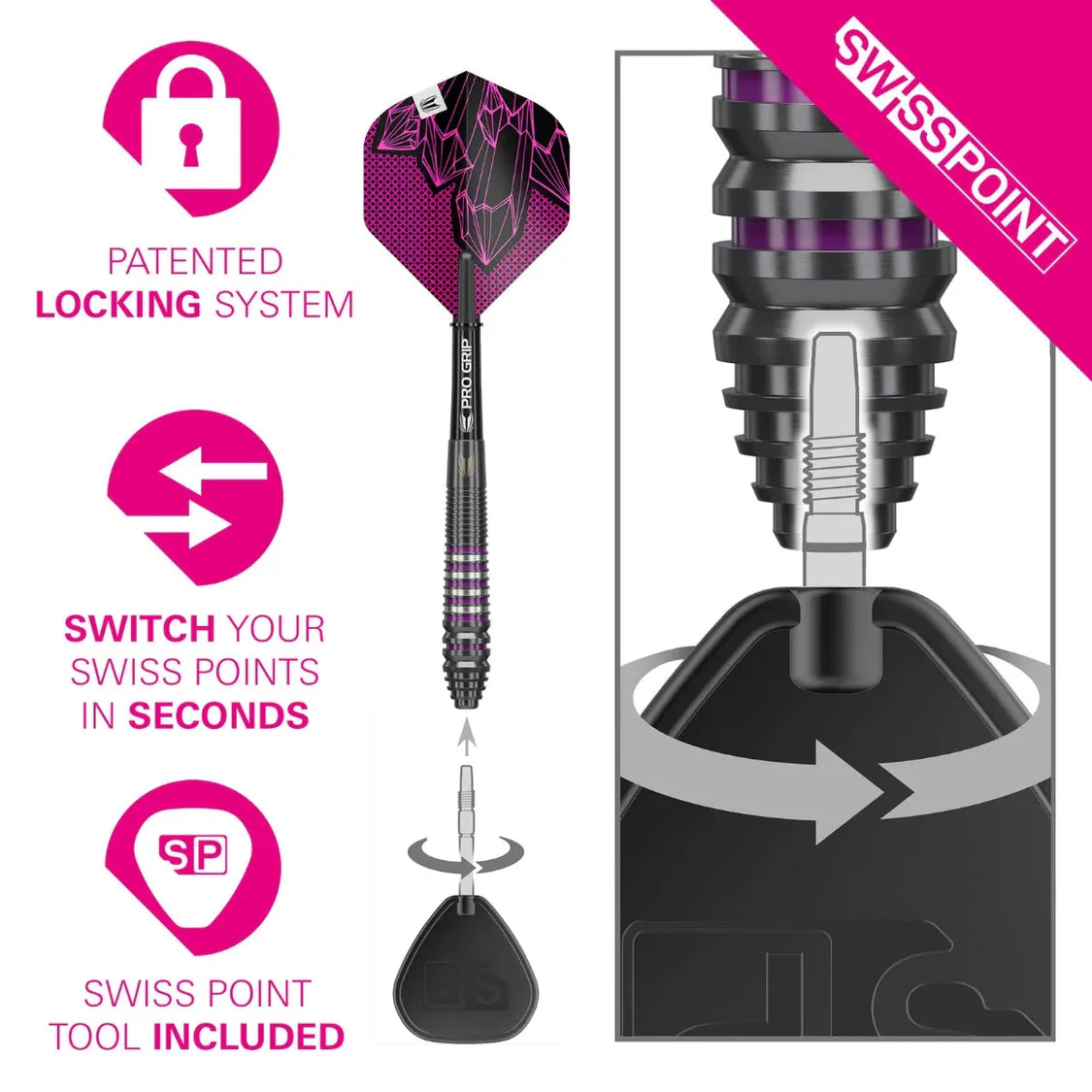 Target - Lorraine Winstanley G2 - 90% Tungsten Darts (SP)