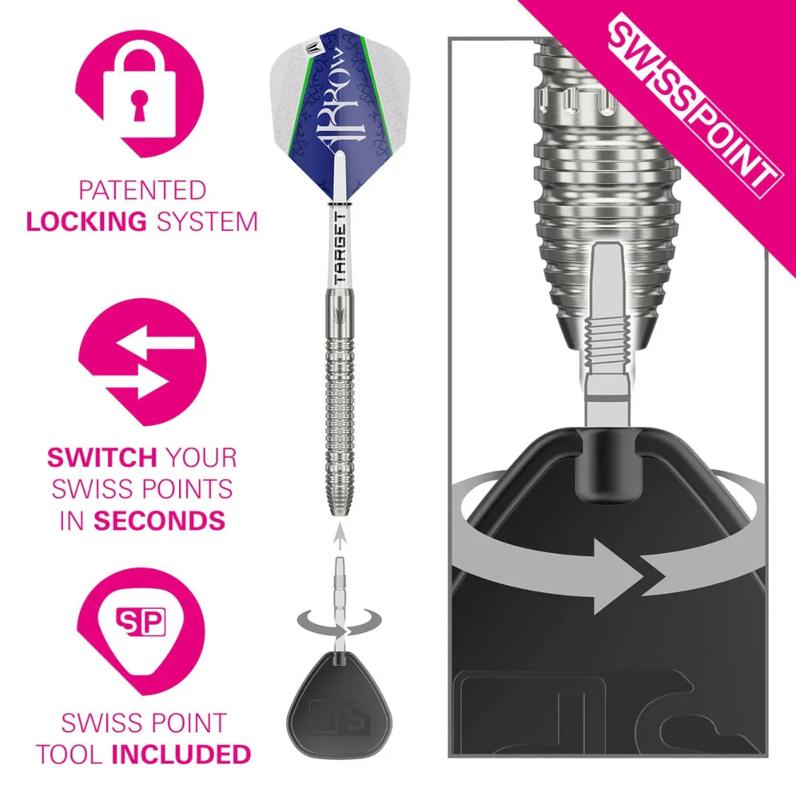 Target - Shane McGuirk G1 - 90% Tungsten Darts (SP)