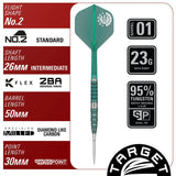 Target Japan - Mikuru Suzuki Gen 7 - 95% Tungsten Darts (SP)