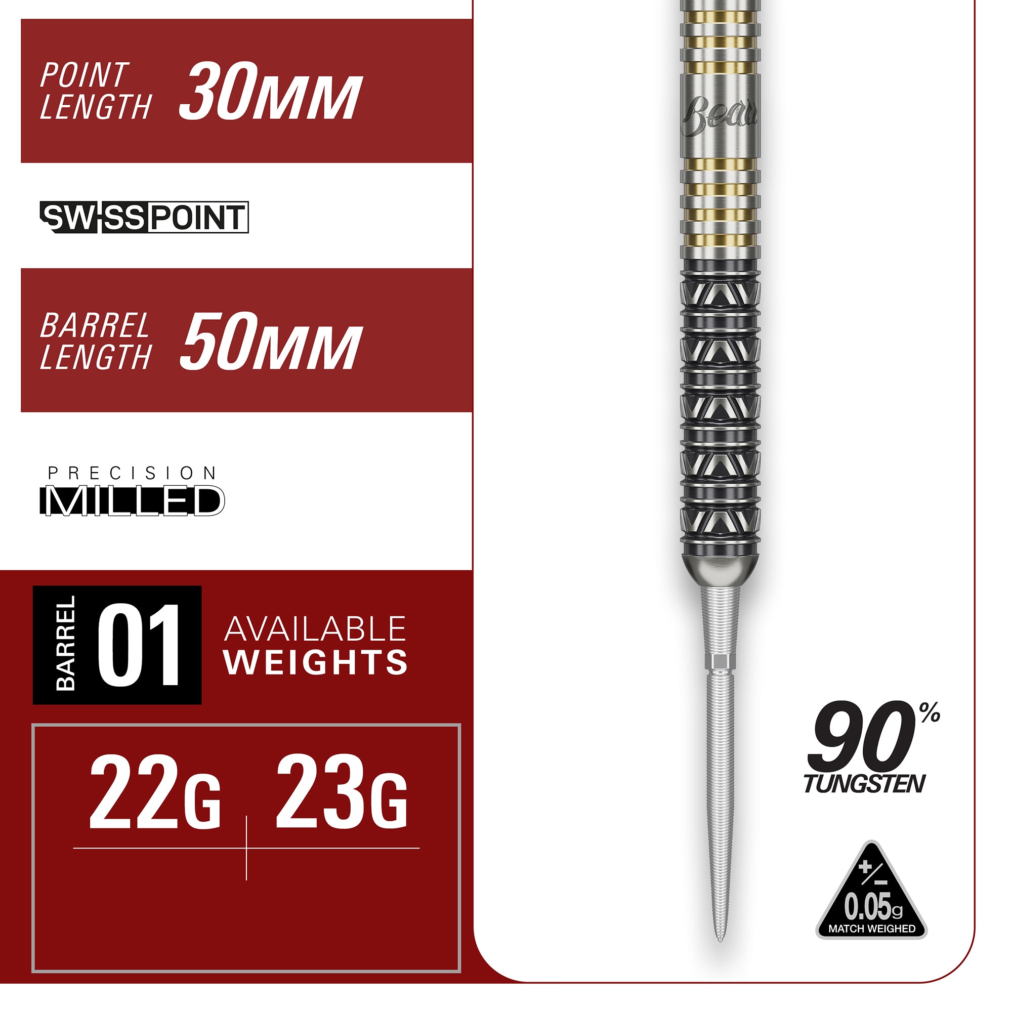 Target Japan - Beau Greaves Japan Edition - 90% Tungsten Darts (SP