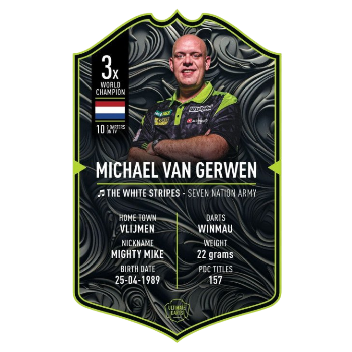 Ultimate Darts - Michael Van Gerwen 2025 Card