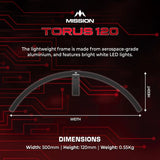 Mission - Torus 120 Dartboard Light