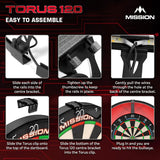 Mission - Torus 120 Dartboard Light