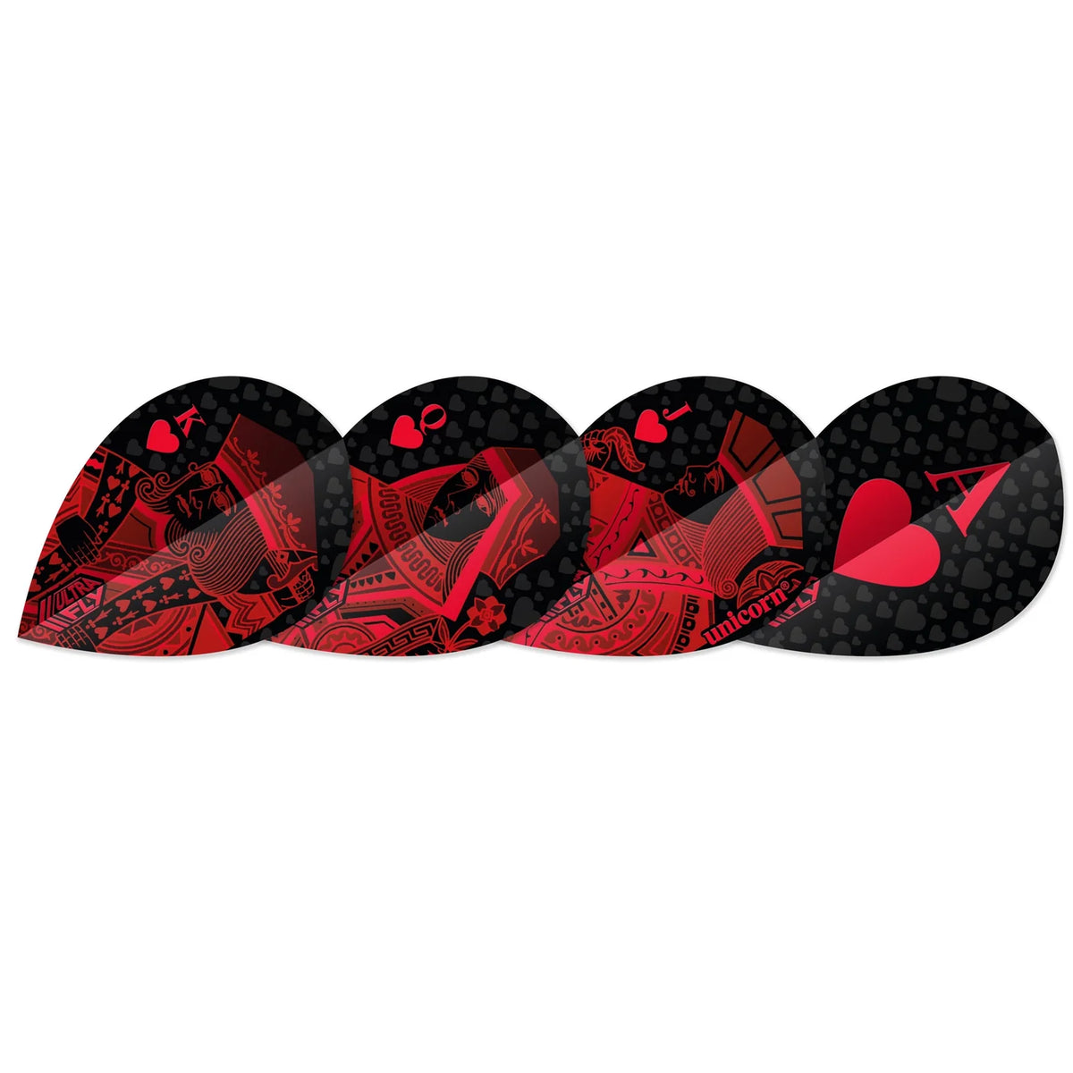Unicorn - Ultrafly .100 Red Royal Flush Xtra Pear Flights