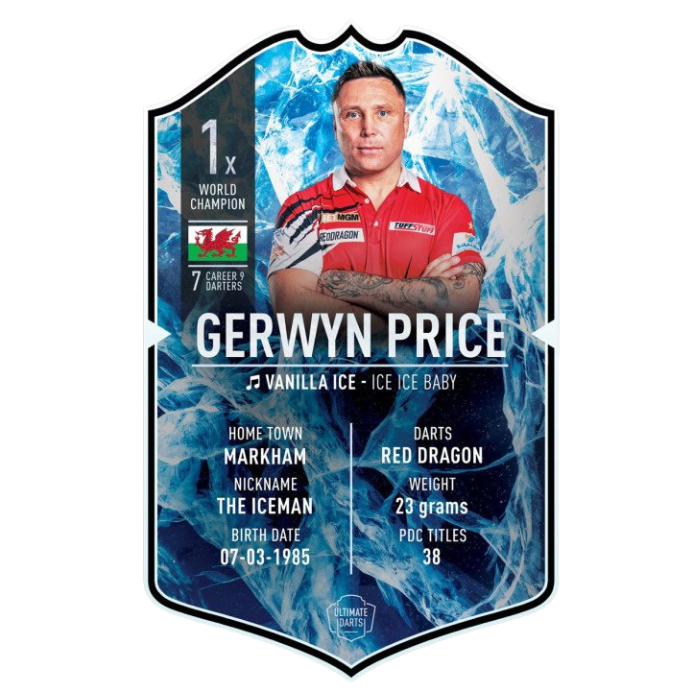 Ultimate Darts - Gerwyn Price Card