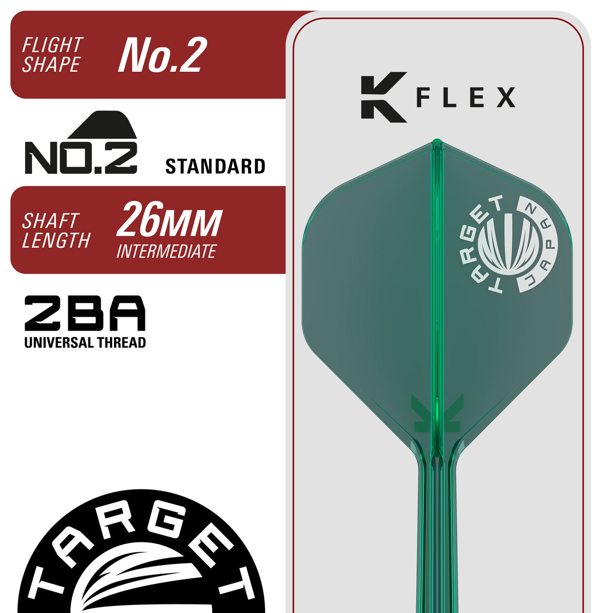Target Japan Zenith G2.5 Straight Darts