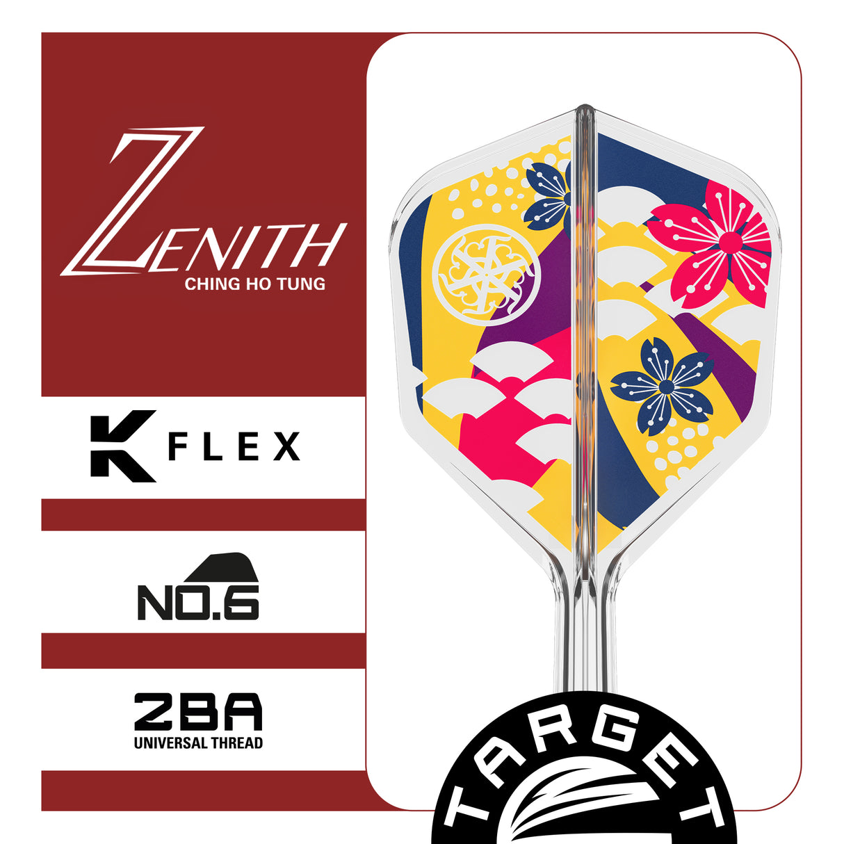 Target Japan Zenith G2 K-Flex No.6 Darts