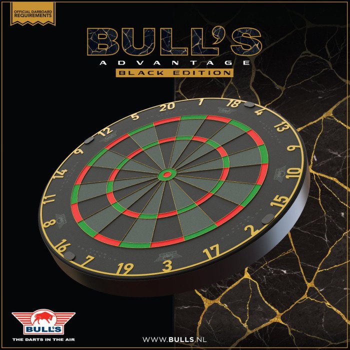 Bull's NL - Advantage Black Dartboard