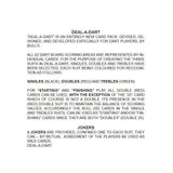 Bull's NL - Deal-A-Dart Playing Cards