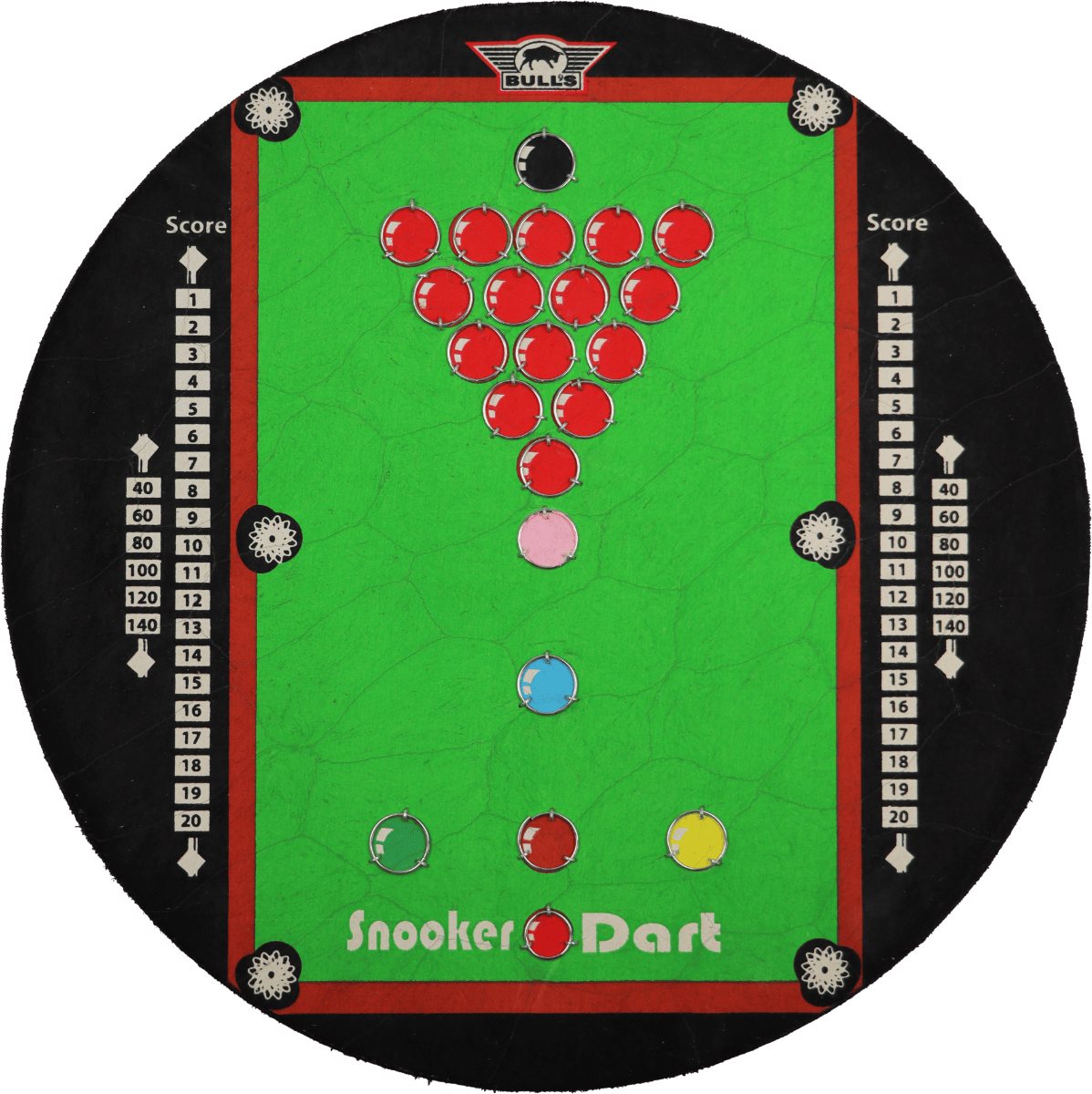 Bull's NL - Game Board Snooker Dartboard