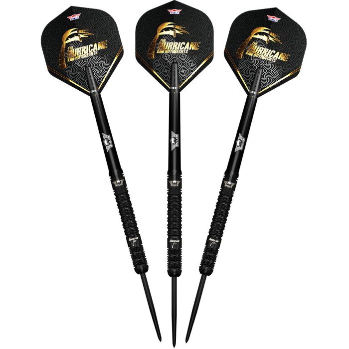 Bull's NL - Kim Huybrechts E2 Full Black - 90% Tungsten Darts