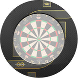 Bull's NL Advantage 8 surround shown with an Advantage 8 dartboard fitted
