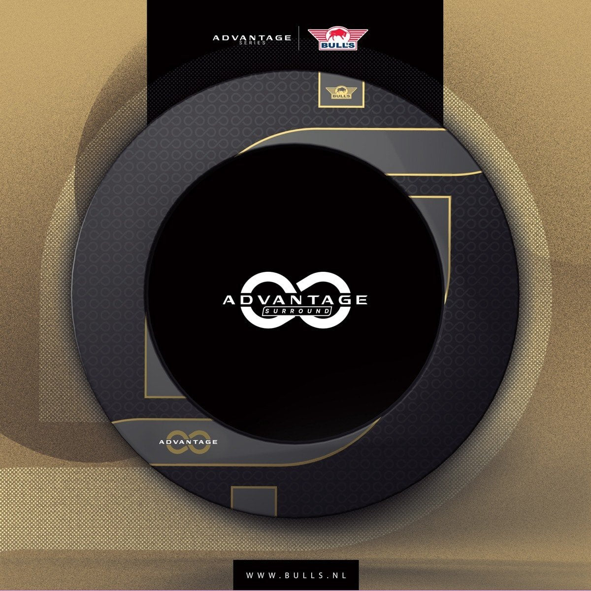 Bull's NL Advantage 8 surround retail packaging, front