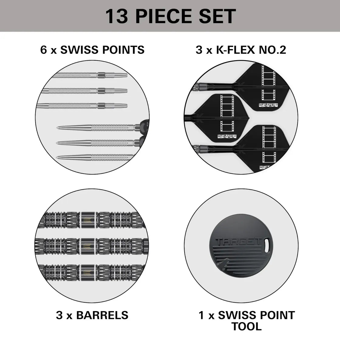 Target - Chris Dobey 95K - 95% Tungsten Darts (SP)