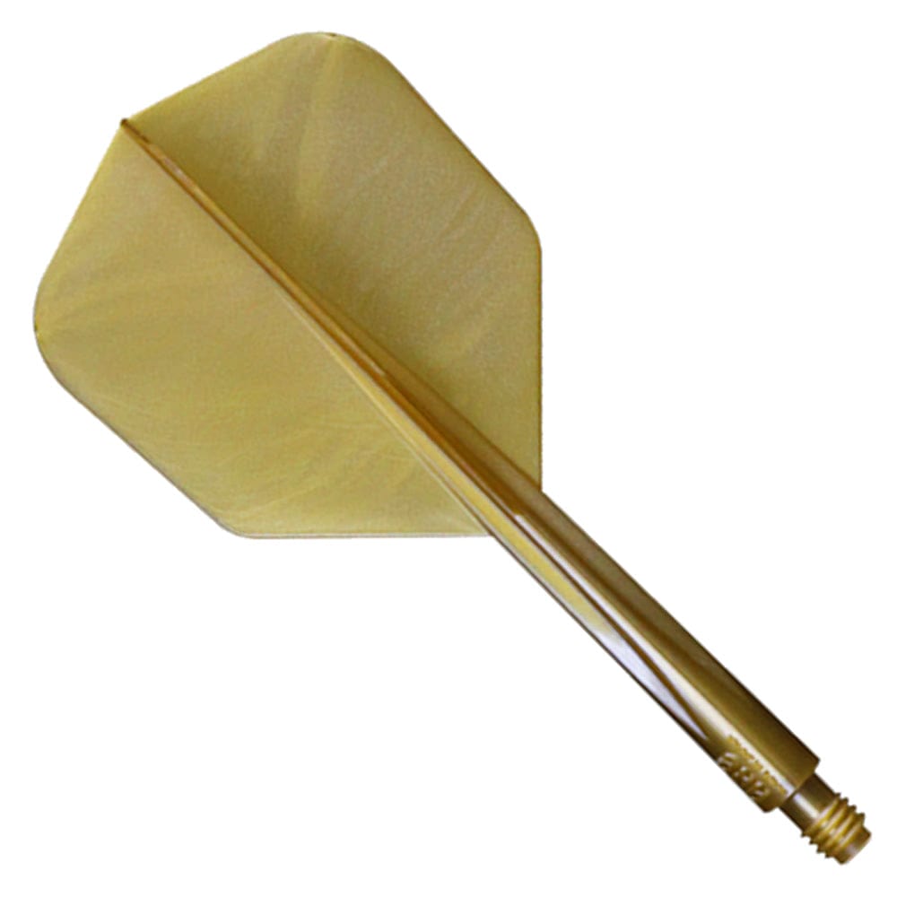 Condor Axe Metallic Integrated Flight & Shaft No.6 in gold