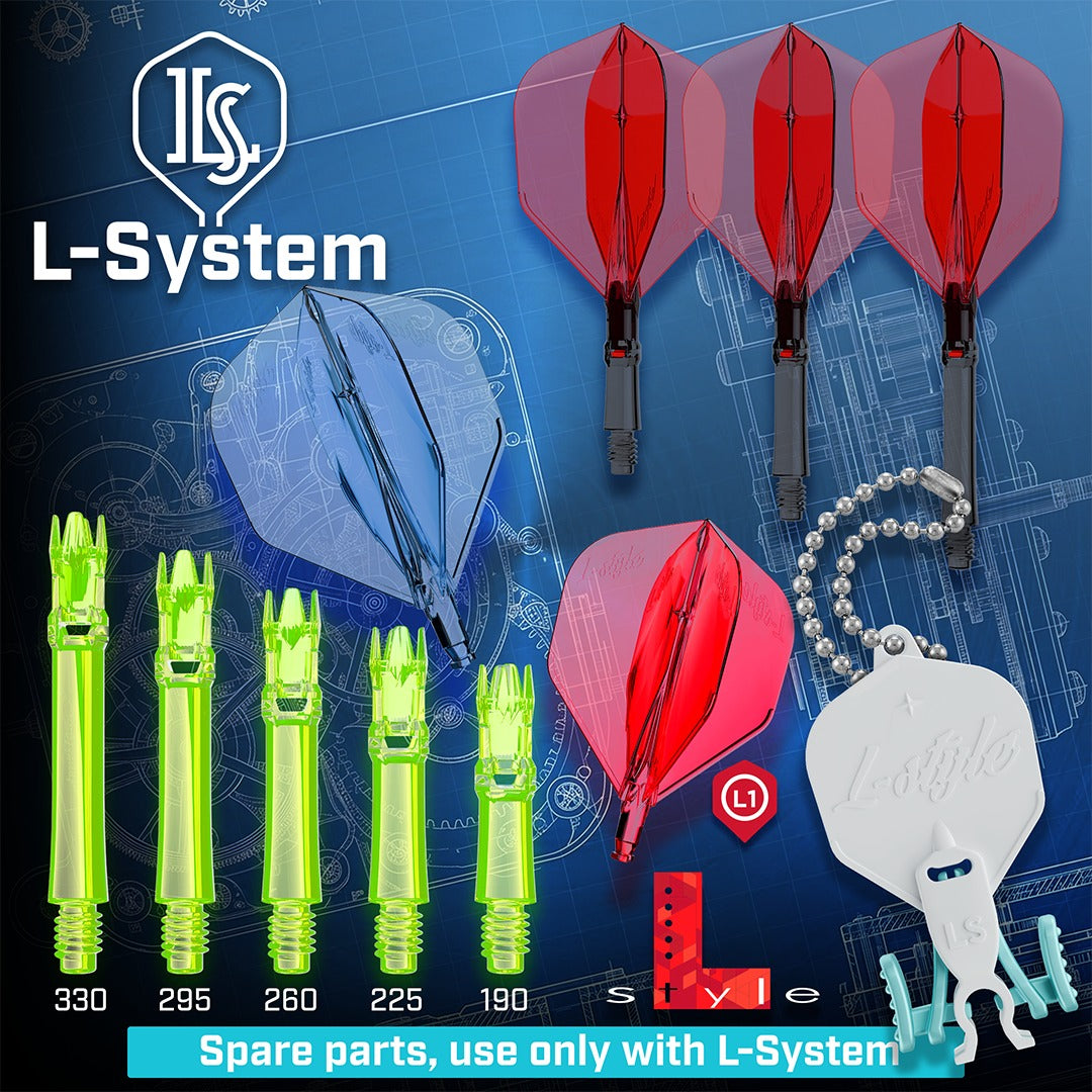 L-Style L-System spare L1 flights and Key-2 tool launch artwork