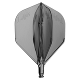 L-Style L-System spare L1 flight in Clear Black – single replacement flight