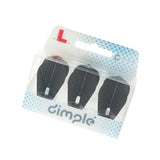 L-Style L9 Pro Dimple Flights - Black, packaging