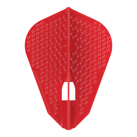 L-Style L9 Pro Dimple Flights - Red
