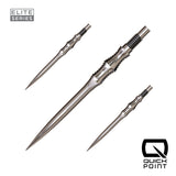 Harrows Apex Spire Elite Series Quick Points in silver, 35mm, set of three