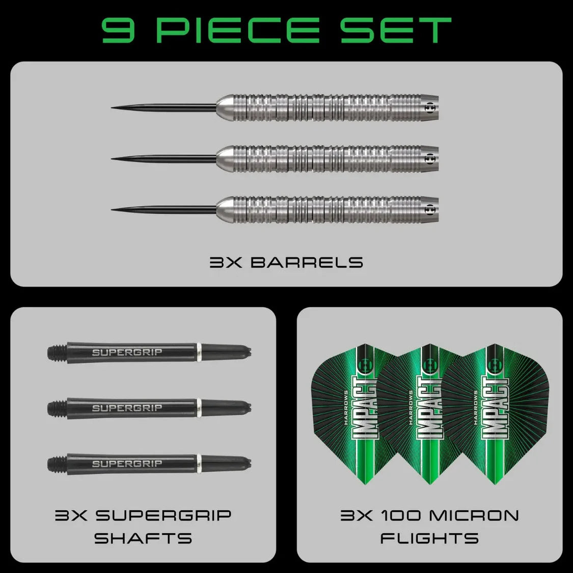 Harrows - Impact - 70% Tungsten Darts – ArrowHeadz