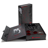 Ryan Searle Geo presentation box opened to show the darts, flights and Quick Point case