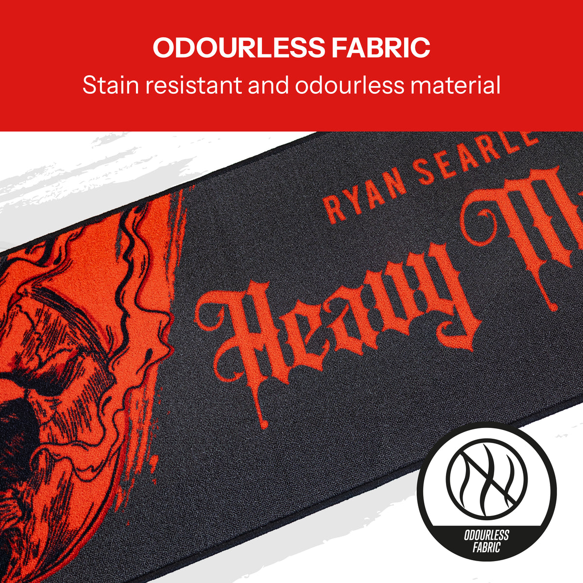 Heavy Metal dart mat hard-wearing odourless nylon surface
