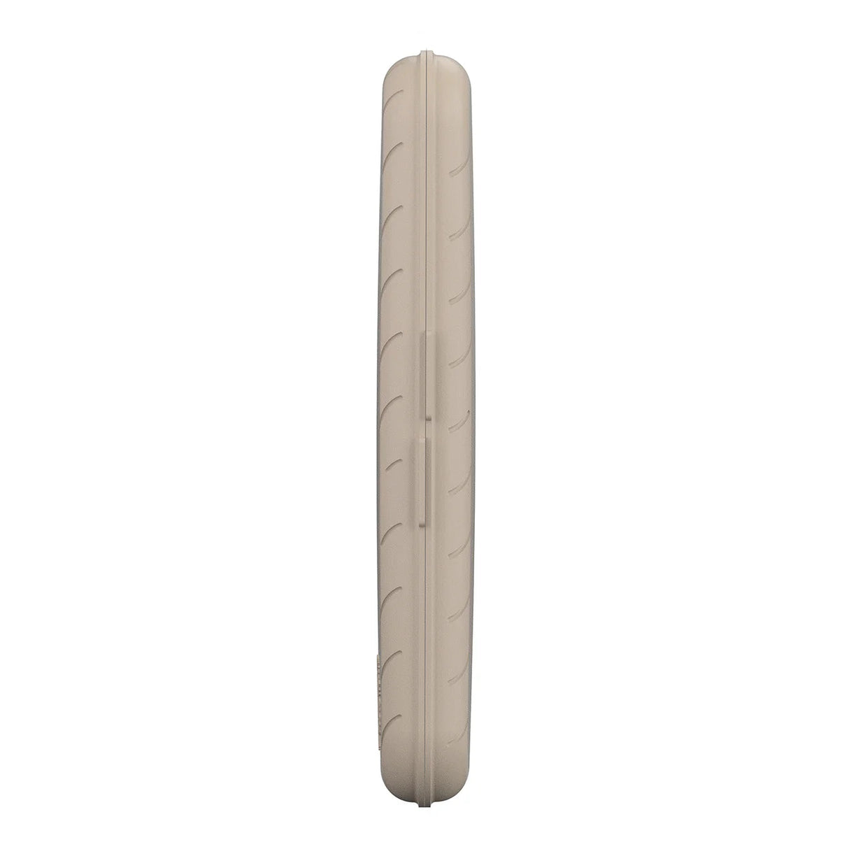 Slim darts case side profile on white background showing compact thickness and textured edge design
