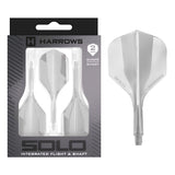 Harrows Solo No.2 in clear, Short length, with retail packaging