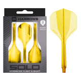Harrows Solo No.2 in yellow, Medium length, with retail packaging